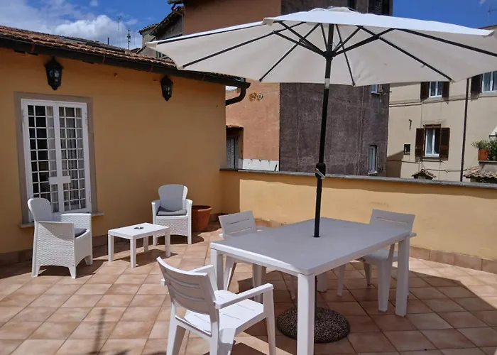 Attico Con Terrazza Santa Cecilia Апартаменты Рим